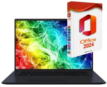 ASUS Vivobook 18 M1807HA-DRS8089W - PC Portable 18,4" 144Hz, AMD Ryzen 7, 16 Go RAM, 1 To SSD, Windows 11 (AZERTY Bleu)