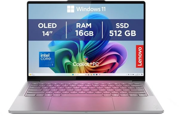 Lenovo Yoga Slim 7i Aura Edition Laptop Copilot+PC 14