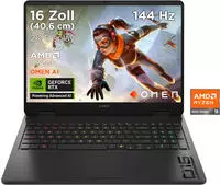 HP Gaming-Notebook "OMEN 16-ap0286ng" 40,64 cm / 16 &Prime; AMD Ryzen 9 GeForce RTX 5060