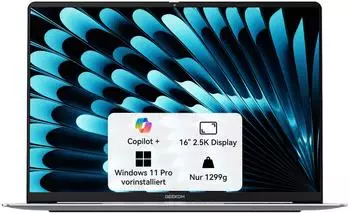 Geekom GeekBook X16 Pro U9/32GB/2TB