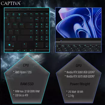 Captiva Entry Gaming R10-1017GE