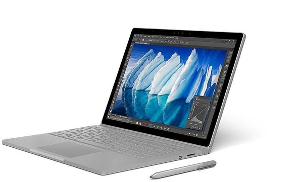 Ausstattung & Bewertungen Microsoft Surface Book 13.5 i7 8GB RAM 256GB GeForce 965M Wi-Fi