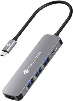 Novoo 5-in-1 USB-C Adapter