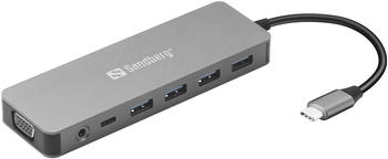 Sandberg USB-C 13-in-1 Travel Dock 136-45