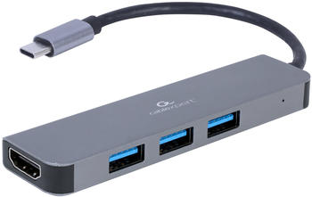 Gembird USB-C Multi Port Adapter A-CM-COMBO2-01