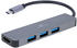 Gembird USB-C Multi Port Adapter A-CM-COMBO2-01