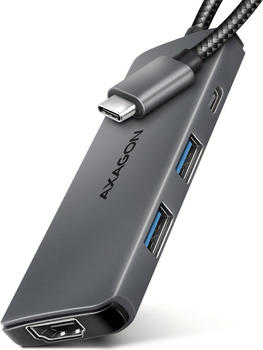 Axagon 5-in-1 USB-C Dock HMC-5H8K