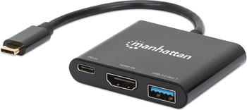 Manhattan 3-in-1 USB-C Power Delivery Dock