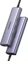 Ugreen 6-in-1 Usb-c Auf 3x Usb-a 3.0 / Hdmi / Rj45 / Usb-c Pd - Grau