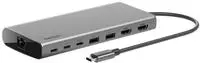 Belkin Laptop-Dockingstation "Connect Universal USB-C-8-in-1-Core-Hub f&uuml;r zwei