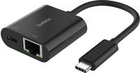 Belkin Netzwerk-Adapter "Connect USB-C zu Ethernet Adapter + 100 W Power Delivery"