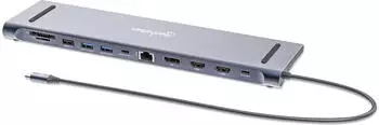 Manhattan 12-in-1 USB-C Dock 190305