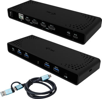 I-Tec Universal Dual 4K Display Docking CADUA4KDOCKPDB
