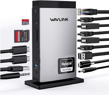 Wavlink 15-in-1 Triple Display Dock UG69DK13