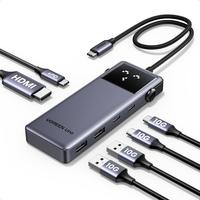 UGREEN Uno CM888 6-in-1 USB-C Hub Eingabe / Ausgabe Dockingstations und Hubs