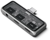 Satechi USB-C PD Mobile XR Hub & 3.5mm Audio space grey (ST-HXRAJM)