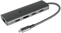 Good Connections USB-C -Hub 10-Port 2x HDMI 2.0 1x DP PD 96W USB 3.0 A 2. - Mit dem