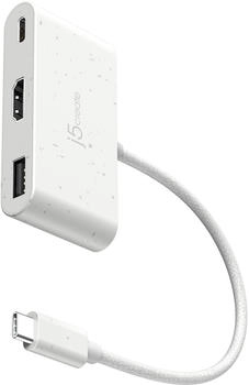 j5create 3-1in-1 USB-C Multi Dock (with 100W PD) (JCA379EW-N)