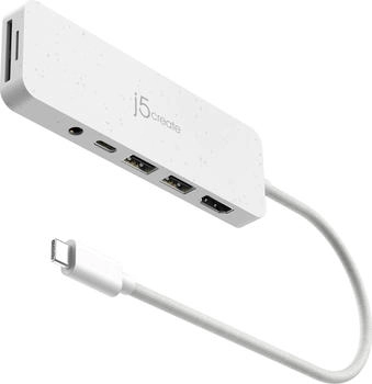 j5create JCD373EW-N USB-C Multi-Port Hub (With PD)