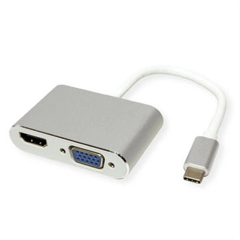 Roline Externer Videoadapter USB-C 3.1 HDMI VGA (12.03.3215)