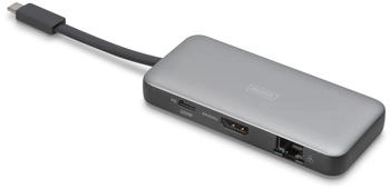 Digitus USB-C Travel Docking Station 7-Port HDMI USB RJ45 (DA-70916)
