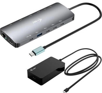 I-Tec USB-C Metal NanoDock C31NANOTRIPLED140