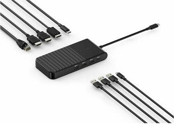 Kensington UH1500P EQ USB-C Triple Video Mobile Dockingstation mit 85W PD Pass-Through (K34039WW)