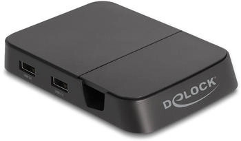 DeLock Smartphone Dockingstation 4K mit integrierter Halterung (88018)