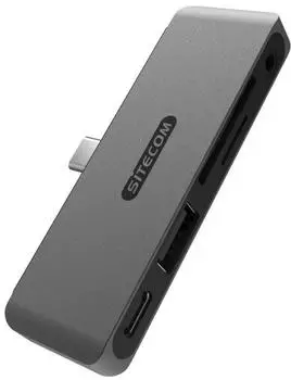 Sitecom AC-1005 iPad Multiport Hub 5in1 Dockingstation + USB Hub Schwarz