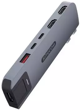 Sitecom 6-in-2 MacBook Pro Multiport Hub AC-2102