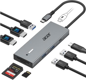Acer 9-in-1 USB-C Dock ODK4K0