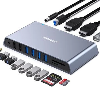 Benfei 12-in-1 USB-C Dock 0347