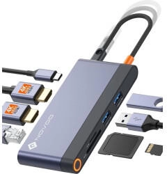 Novoo 8-in-1 USB-C Dock
