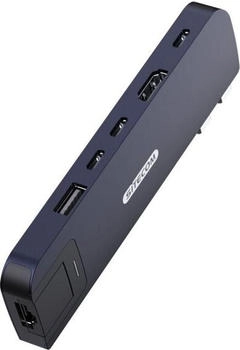 Sitecom MacBook Air Multiport Hub 6-in-2 Dunkelblau Dockingstation (AC-2001)