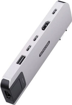 Sitecom MacBook Air Multiport Hub 6-in-2 Gold Dockingstation (AC-2002)