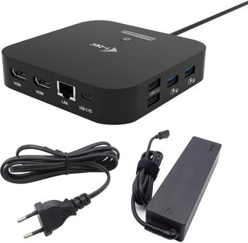 I-Tec USB-C / USB4 / Thunderbolt 5 - 2 x HDMI - 1GbE (C31DUALHDMIDPD100)