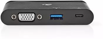 Nedis TCARF220BK Schnittstellen-Hub Schwarz (TCARF220BK)