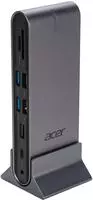 Acer 15-in-1 Dockingstation | USB 3.2 Gen 1, Typ-C | 100 Watt | Silber