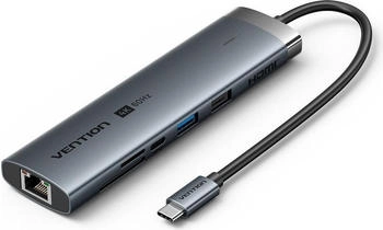 Vention Vention 8-in-1 USB-C zu HDMI / USB-C / USB 3.0 / USB 2.0 / RJ45 / SD/TF / PD (TGUHB)