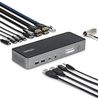 - docking station - USB-C - 2 x DP 2 x HDMI USB-C - 2.5GbE - TAA Compliant