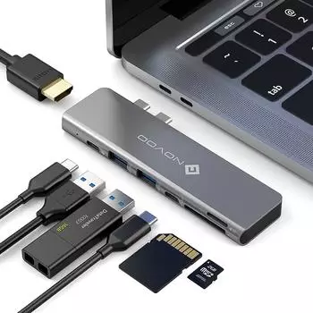 Novoo 7-in-2 USB-C Mac Dock
