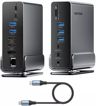 Vention 15-in-1 USB-C Triple Display Dock