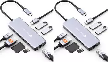 Novoo 8-in-1 USB-C Dock NH08S-C800