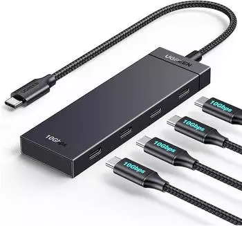 Ugreen CM806 (USB-C 4 Ports) Schwarz