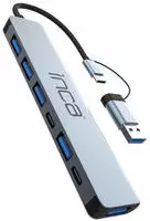 INCA Adapter IUTP-7T USB C/A 5Gbit/s / Konverter USB