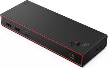 Lenovo Thinkpad Usb4 Smart Dock 5500 With 135W Adapter Wired Black (40BC0135DK)