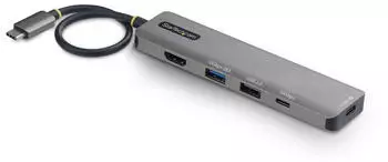 StarTech 164B-USBC-MULTIPORT USB-C HDMI MULTIPORT HUB 140W NMS (USB-C 4 Ports) Grau