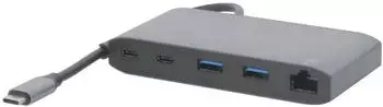 Mobilis Energia Dock USB-C 8-in-1 Docking Station 100W Max (020027)