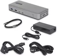 - docking station - USB-C 3.2 Gen 2 - 2 x DP HDMI - 1GbE