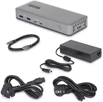 StarTech USB-C Dockingstation 4K 60Hz MST Dock DisplayPort HDMI 100W PD (199UE-USBC-DOCK)